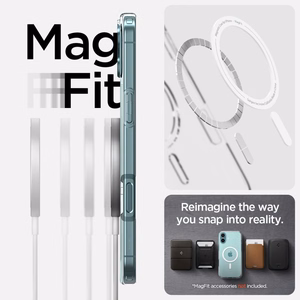 SPIGEN ümbris LIQUID CRYSTAL MAG compatible with MagSafe do IPHONE 16 clear