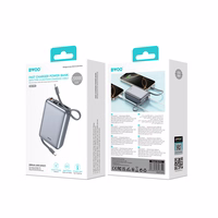 BWOO akupank P73 22.5W 20000 mAh with 2 built-in cables 1 x USB-C 1 x Lightning must
