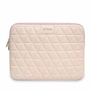Guess Quilted cover jaoks a 13" laptop - roosa