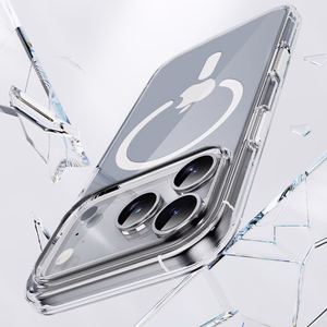 Rock Crystal Shield Series Magnetic Ümbris jaoks Iphone 17 Air läbipaistev