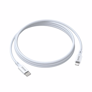BWOO Cable USB-C - Lightning 2m 27W ABS + TPE valge