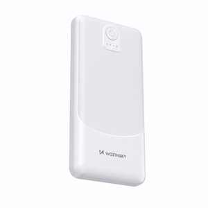 Wozinsky Wpower WPBBK-3 10000 mAh 10W akupank, 2x USB-A 2A, valge