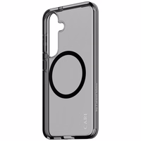 CARE by PanzerGlass Flagship Urban Combat Must QI Ümbris jaoks Samsung Galaxy S25 - Semi-läbipaistev Smoke