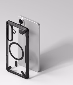 Ringke Fusion X Magnetic MagSafe Ümbris for Samsung Galaxy S26+ - Clear must