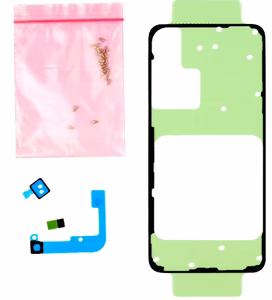 Kleebiste komplekt tagakaanele Samsung S911 S23 originaal (service pack)