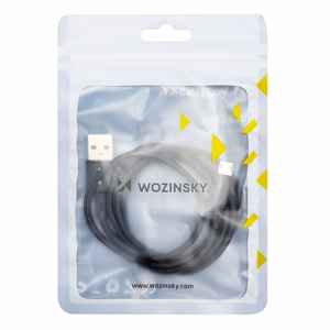 Кабель Wozinsky USB - microUSB 2,4A 1м чёрный (WUC-M1B)