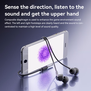 Yesido Earphones YH53 with microphone black
