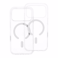 Ümbris jaoks iPhone 16 PRO MAX Forcell F-Protect läbipaistev Hybrid Premium ühilduv koos Magsafe läbipaistev