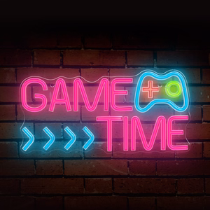 Forever Light Neon Plexi LED Game Time mitmevärviline FPNE34