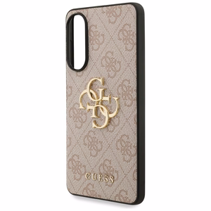GUESS ümbris jaoks SAMSUNG S25 Edge GUHCS25E4GMGPI (4G PU Big Logo) roosa