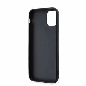 Karl Lagerfeld Diagonal Quilted Script ümbris jaoks iPhone 11 / Xr - must