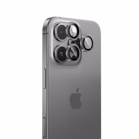Benks Tempered glass Glass Warrior Lens Protector on camera jaoks Iphone 16 Pro/16 Pro Max (lens 3 pieces) hõbedane
