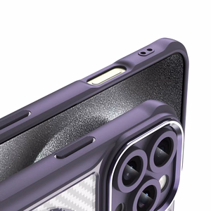 Силиконовый чехол Leading Series MagSafe для iPhone 16 Pro - фиолетовый