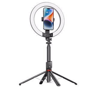 Blavec Selfie Ring lamp Aluminium Aura LED RGB Ring P-50 25cm tripod + remote control + 2,3 metres (RLP50-TRB23) must (damaged packaging)