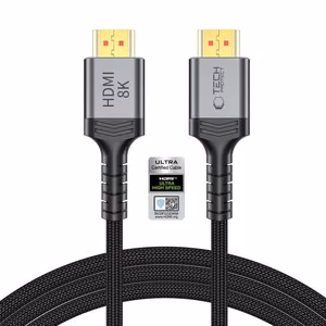 Tech-Protect UltraBoost HDMI 2.1 4K 120HZ / 8K 60HZ cable 200 cm - black