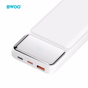 BWOO eriti õhuke 22,5W 10000mAh akupank valge