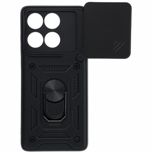 Slide Camera Armor Ümbris jaoks Motorola Edge 60 5G Must
