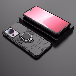 Ring Armor ümbris jaoks Xiaomi 13 Lite armored cover magnetic holder ring must