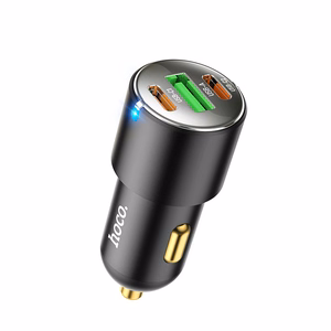 Car laadija Hoco NZ6 PD45W 2xType-C/1xUSB-A must