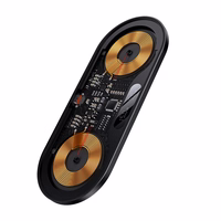 Dual Qi wireless laadija Baseus Digital LED Display, 20W