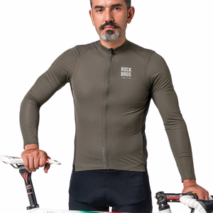 Rockbros 15220003003 ROAD TO SKY men's cycling jersey long sleeve M - green