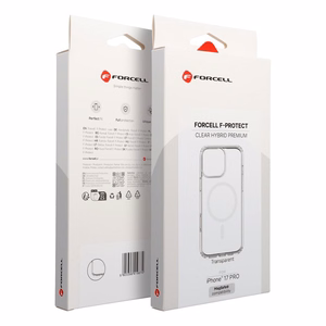 Läbipaistev Forcell F-Protect Clear Hybrid Premium ümbris mudelitele Pixel 9 Pro XL / 10 Pro XL / 11 Pro XL, MagSafe'iga ühilduv
