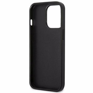US Polo USHCP14XPFAV Leather Stitch ümbris seadmele iPhone 14 Pro Max 6.7", tumesinine