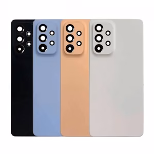 Tagakaas ühilduv Samsung A536 A53 5G / must / (kaamera läätsega) OEM