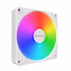 Montech korpuse ventilaator 120mm GF120R V2 ARGB PWM valge