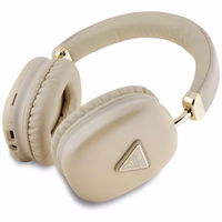 Guess Bluetooth 5.3 Metallic Triangle Logo Kuldne Over-Ear Headphones