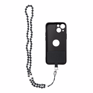 CRYSTAL DIAMOND Phone lanyard, Phone pendant / cord length 74cm (37cm in the loop) / on neck - must