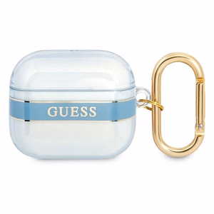 Guess GUA3HHTSB AirPods 3 cover blue/blue Strap Collection