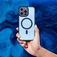 VARIETE MAG COVER Ümbris compatible koos MagSafe jaoks IPHONE 16 PRO tumesinine sinine