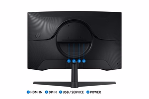 Samsung G55C monitor 68.6 cm (27") 2560 x 1440 pikslit Quad HD LED must