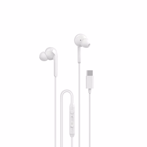 Dudao X3C+ Wired USB-C In-Ear Kõrvaklapid 1.2m - Valge