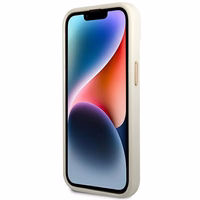 Guess GUHCP14MHGCRHS iPhone 14 Plus 6.7 "hõbedane / hõbedane hardcase Croco Collection