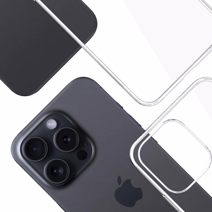 3mk Clear Ümbris Eco jaoks Apple iPhone 14 pro max - läbipaistev