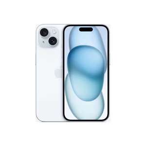 Apple iPhone 15 Blue 6.1 " Super Retina XDR display 2556 x 1179 pixels Apple A16 Bionic Internal RAM 6 GB 128 GB Dual SIM 4G Main camera resolution 48+12 MP Secondary camera resolution 12 MP iOS 17
