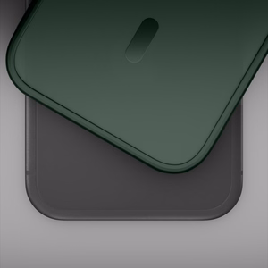 Чехол 3mk Smoke MagCase для iPhone 17 Pro — зелёный полупрозрачный
