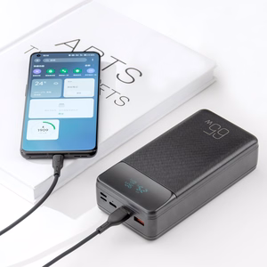 XO внешний аккумулятор для ноутбука PR201 65W 30000mAh чёрный