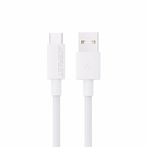 USB kaabel Acefast C18-04 USB-A to USB-C 1.2m valge