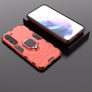 Ring Armor ümbris jaoks Samsung Galaxy S23+ armored cover magnetic holder ring must
