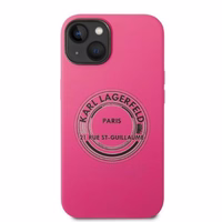 Karl Lagerfeld KLHCP14MSRSGRCF iPhone 14 Plus 6.7 "hardcase roosa / roosa Silicone RSG