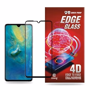 Crong Edge Glass Full Glue Edge-to-Edge 9H karastatud ekraanikaitseklaas seadmele Huawei Mate 20