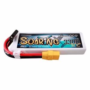 Gens Ace G-Tech Soaring 3300 mAh 11,1 V 30C 3S1P LiPo akuplokk XT90-pistikuga