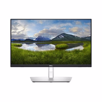 DELL P Series P2424HT computer monitor 60.5 cm (23.8") 1920 x 1080 pixels Full HD LCD Touchscreen must, hõbedane