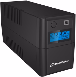 PowerWalker VI 850 SHL FR Line-Interactive 0.85 kVA 480 W 2 AC pistikupesa