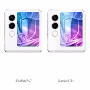 Nubia Flip 2 (front) – 3mk Silky Matt Pro telefoni ekraanikaitse