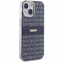 DKNY IML Mono & Stripe MagSafe ümbris jaoks iPhone 15 / 14 / 13 - sinine