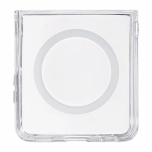 Läbipaistev MagSafe-toega 4sF-S Clear ümbris Samsung Galaxy Z Flip8 mudelile